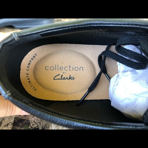 Brand new men Clarks black leather casual oxford - Picture 11 of 14